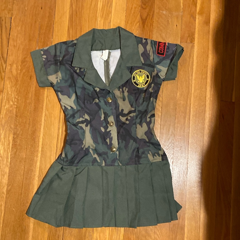 Army girl Halloween costume